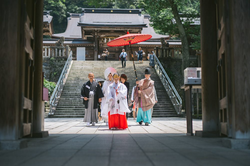 婚禮攝影, 日本神社傳統婚禮, 伊奈波神社, 海外婚禮