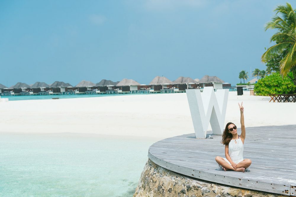 人像攝影, 馬爾地夫, W HOTEL MALDIVES, 海外人像